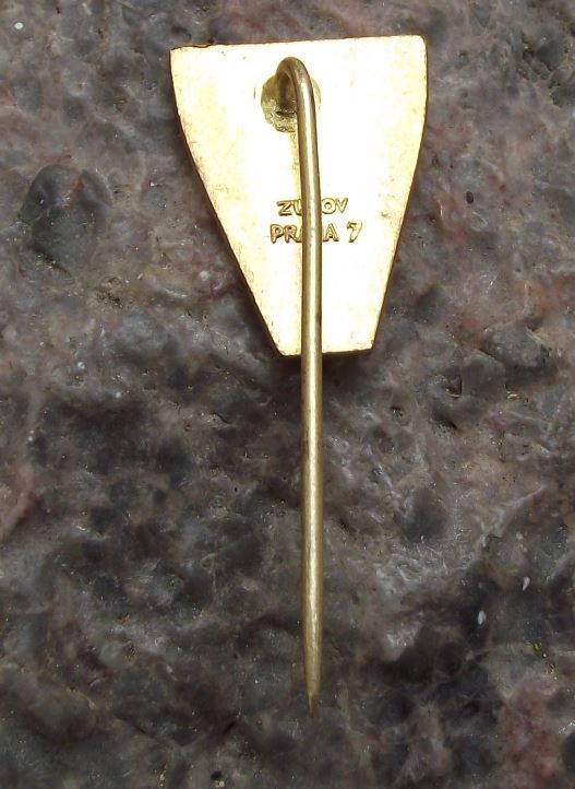 1968 Czech Air force 50th Anniversary Mig 21 Aero A-30 Commemorative Pin Badge - Badgecrazy
