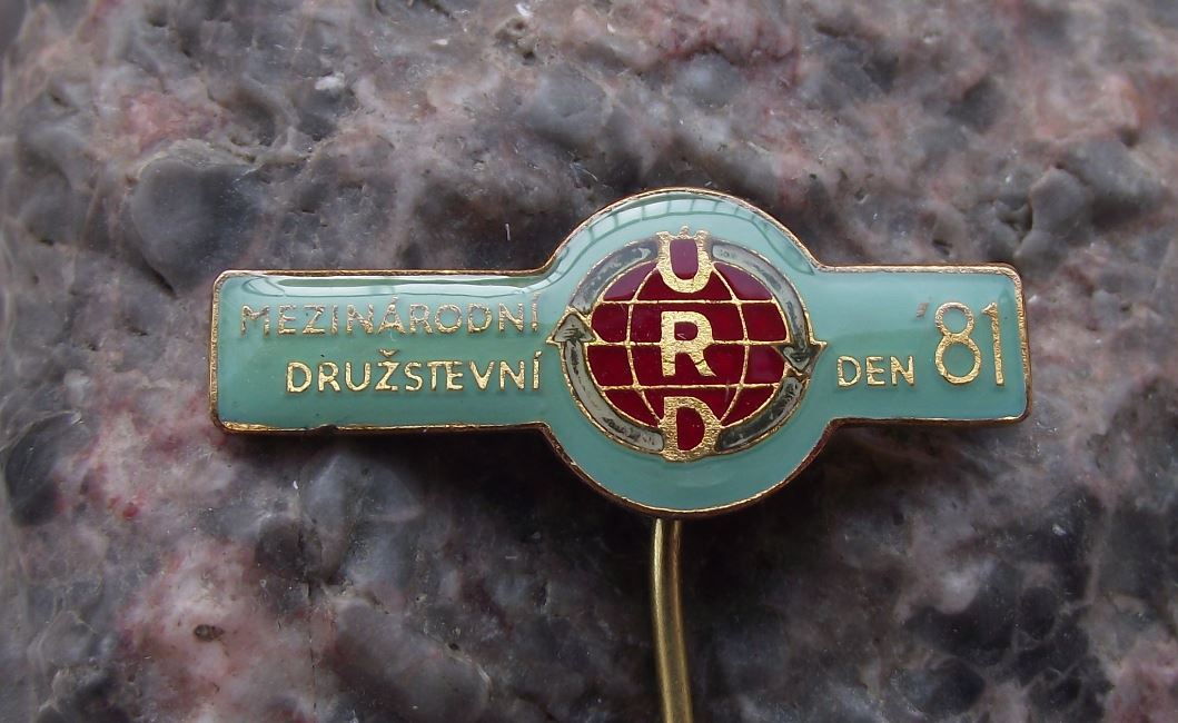 1981 URD Trade Union International National Workers Party Conference Pin Badge - Badgecrazy