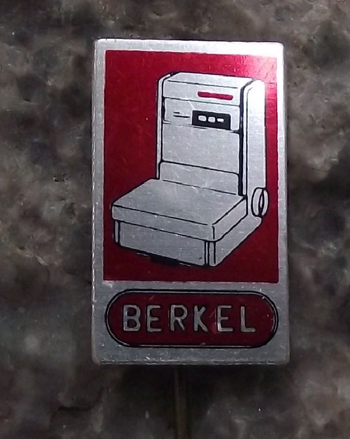 Antique Berkel Kitchen Slicers Food Processors Appliances Company Pin Badge - Badgecrazy