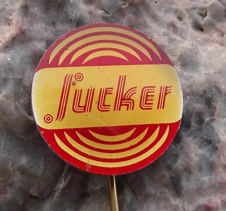 Vintage Gebruder Sucker GmbH German Engineering Company Germany Pin Badge - Badgecrazy