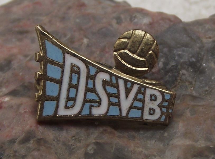 Vintage DSVB East German Volleyball Association Deutschen Sportverband Pin Badge - Badgecrazy