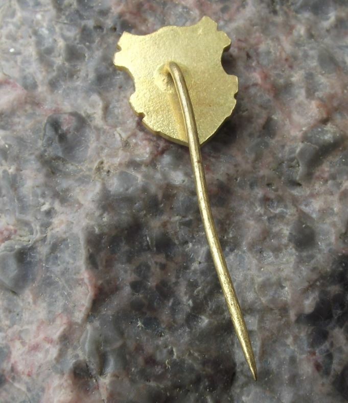 Antique Velvary Coat of Arms Czech Town Heraldic Shield Crest Pin Badge - Badgecrazy