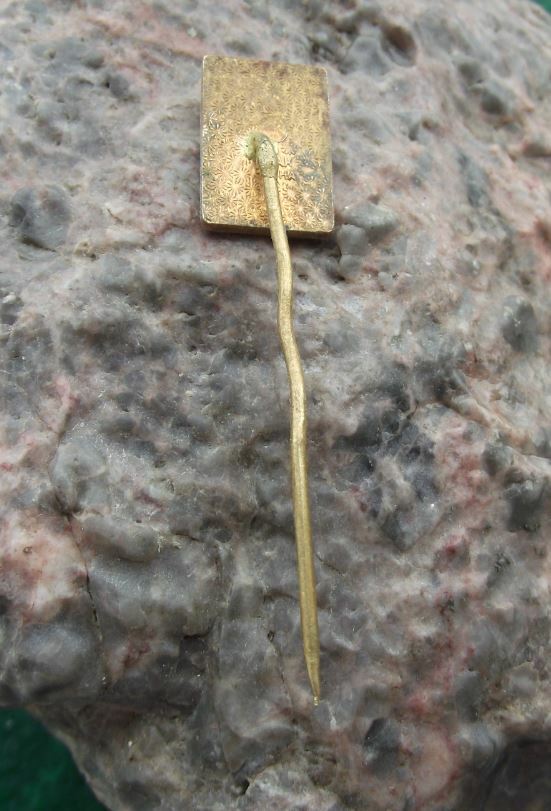 Antique Kokorin Castle Hrad Czech National Monument Tower Souvenier Pin Badge - Badgecrazy