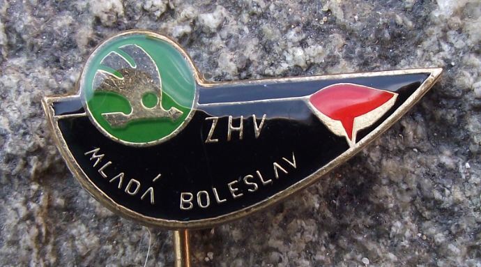 Skoda Factory ZHV Mlada Boleslav Home Town of Skoda Czechoslovakia Factory Pin - Badgecrazy