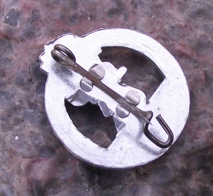 1958 Thalmann Pioneer Organisation Germany Youth Athletics Award Pin Badge - Badgecrazy