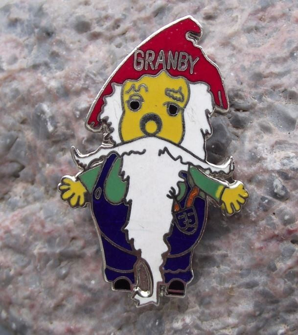 Dwarf Gnome Granby Quebec Canada Canadian City Souvenier Travel Pin Badge - Badgecrazy