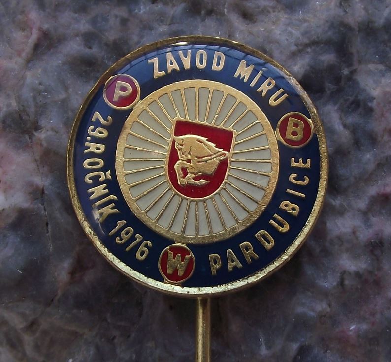1976 WBP Prague Warsaw Berlin Peace Race Bike Bicycle Pardubice Stage Pin Badge - Badgecrazy