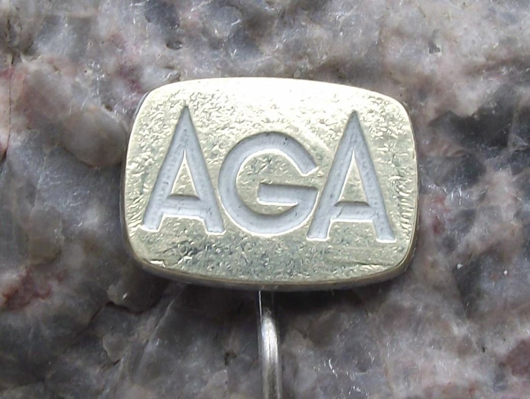 Vintage AGA Swedish Cast Iron Cookers Gas Oven British Kitchen Stove Pin Badge - Badgecrazy