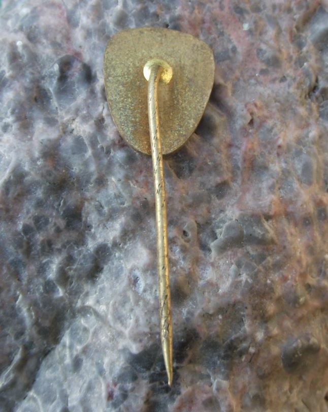 Antique Prazan Beer Holesovice Beer Lager Former Czech Brewery Shield Pin Badge - Badgecrazy