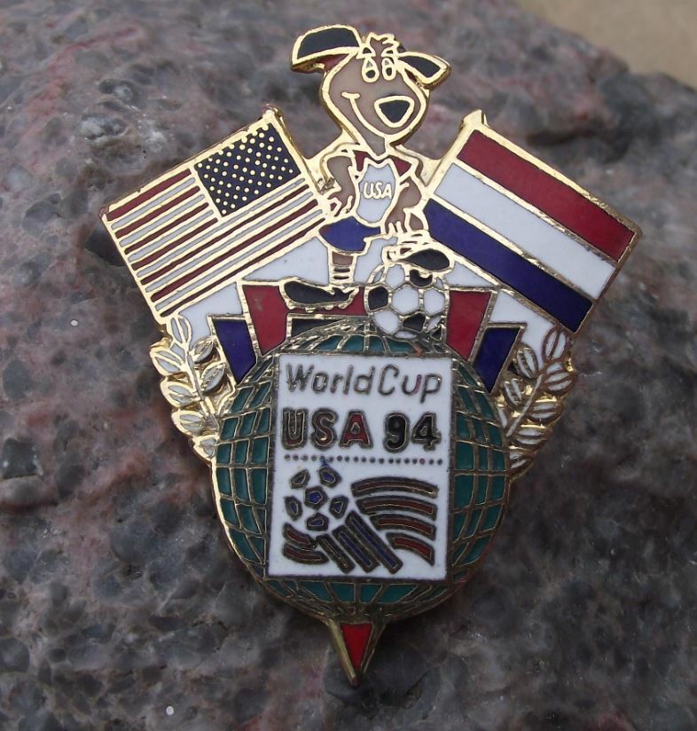 1994 Fifa World Cup USA 94 United States Soccer Football Holland Tie Pin Badge - Badgecrazy