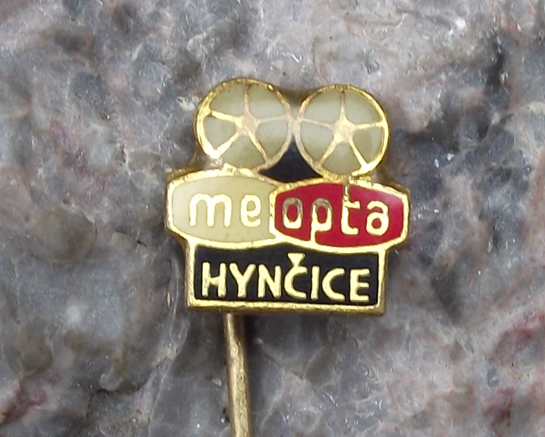 Vintage Meopta Hyncice Czechoslovakia Film Reels Cinema Projector Pin Badge - Badgecrazy