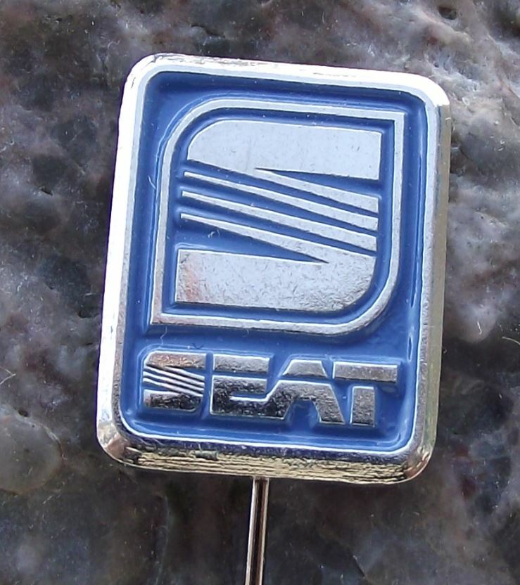 Seat Car Company Spain S Motif Logo Spanish Automobile Maker Firm Pin Badge - Badgecrazy