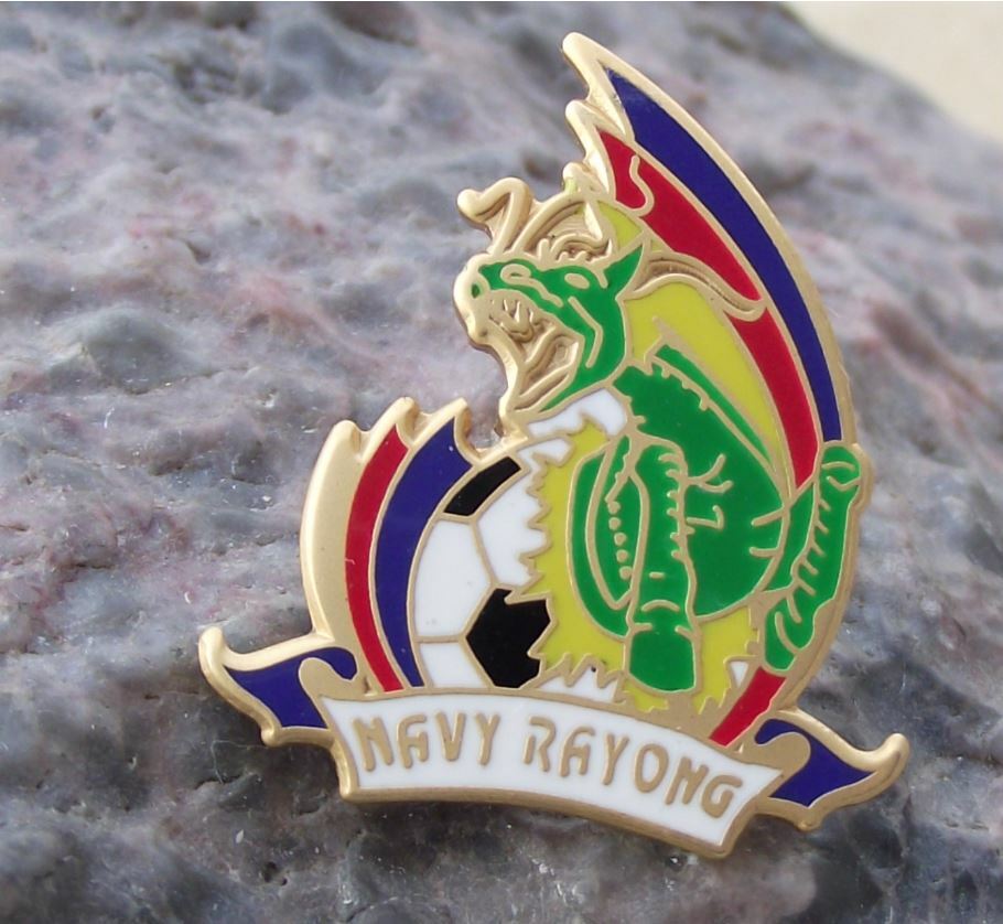 Rare Royal Thai Navy F.C. Football Club Thailand Thai Soccer Tie Pin Badge - Badgecrazy