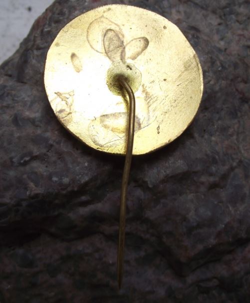 1981 Czech Masons & Sculptors School University College Horice Artist Pin Badge - Badgecrazy