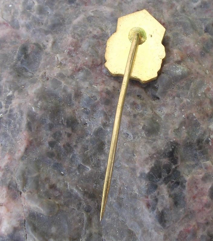 1983 CSSC Czech Cycling Federation Centenary Bicycle & Rider Members Pin Badge - Badgecrazy