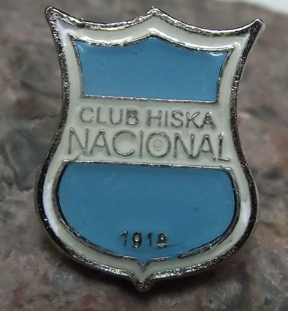 Club Hiska Nacional 1918 South American Soccer Football Team Pin Badge Crest - Badgecrazy