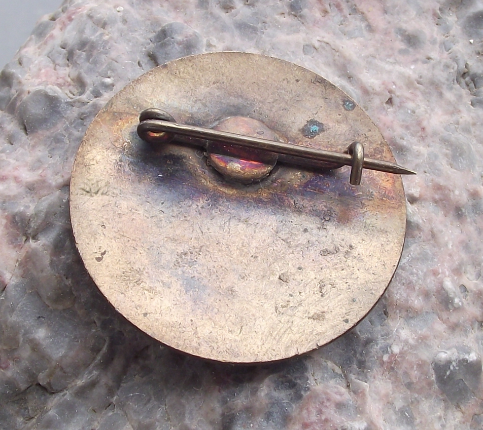 Vintage Hungary Hungarian Civil Ministry of National Defence Defense Pin Badge - Badgecrazy
