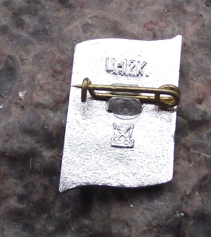 Antique Lenin Russian Soviet Union Communist Politician Bulldog Pin Badge - Badgecrazy