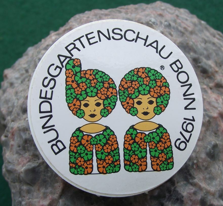 1979 BONN Horticultural Garden Flower Show Bundesgartenschau DDR Pin Badge - Badgecrazy