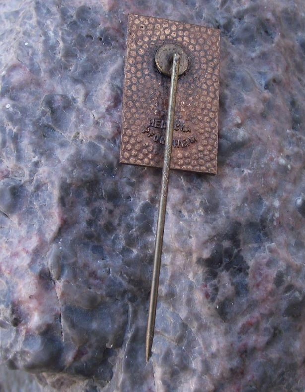 1981 Baden Shooting German Defence Association Club Champion Bronze Pin Badge - Badgecrazy