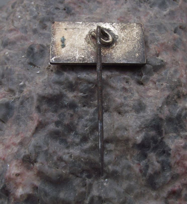 Antique Mikrosa VEB German Engineering Grinding Tools Advertising Pin Badge - Badgecrazy