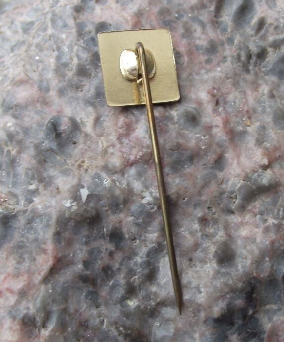 Vintage LOS Vibromax Rollers Compactors Losenhausenwerk AG Germany Pin Badge - Badgecrazy