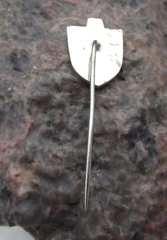 Kladno Mining Czech City Lion Eagle Heraldic Crest Coat of Arms Shield Pin Badge - Badgecrazy