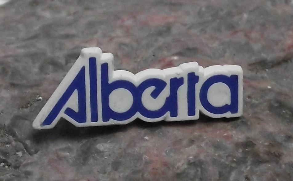 Alberta Province Western West Canada Older Official Logo Brand Pin Badge - Badgecrazy