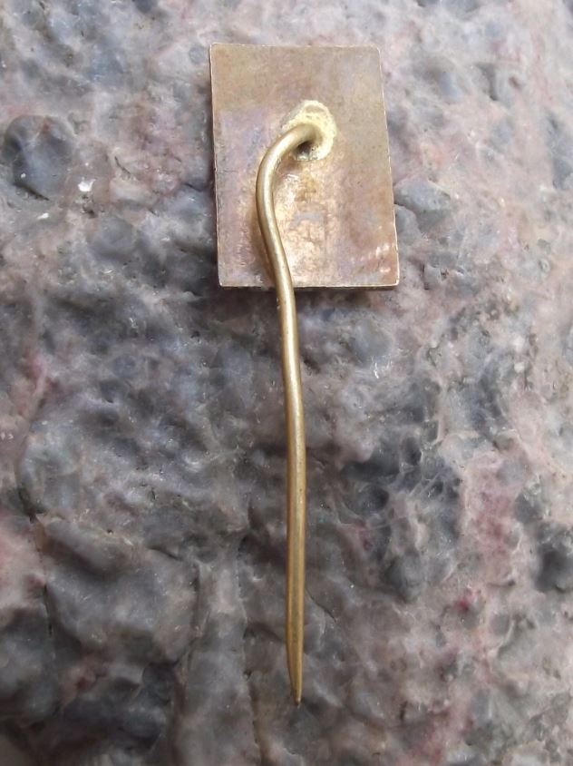 Antique Secska Prehrada Czech Lake Dam Yacht Sailing Resort Souvenier Pin Badge - Badgecrazy