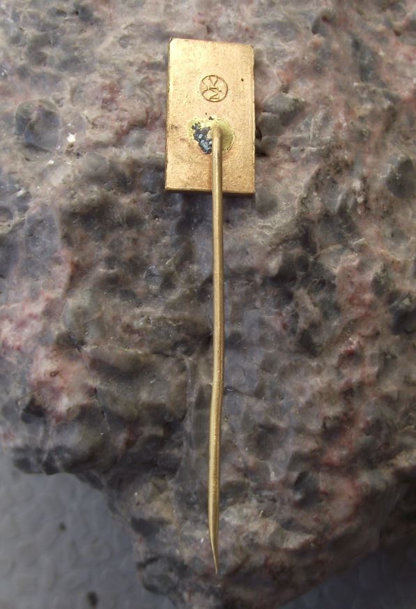 Antique Interhotel Palac Flora Palace Prague Historic Landmark VZP Pin Badge - Badgecrazy