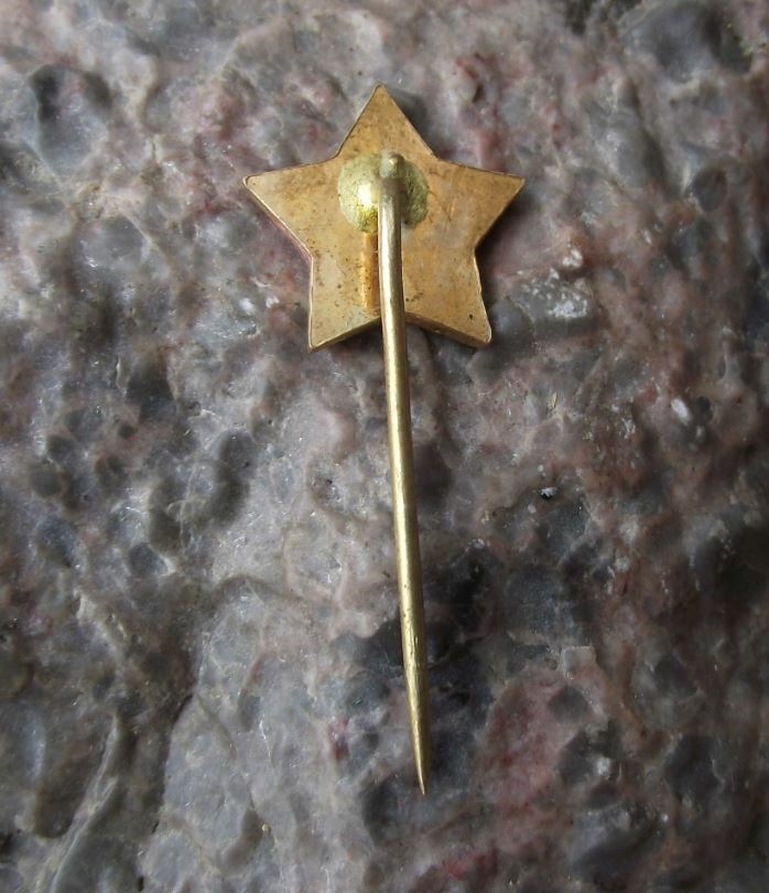 1971 Czechoslovakia Communist Party KSC 50th Anniversary Political Pin Badge - Badgecrazy