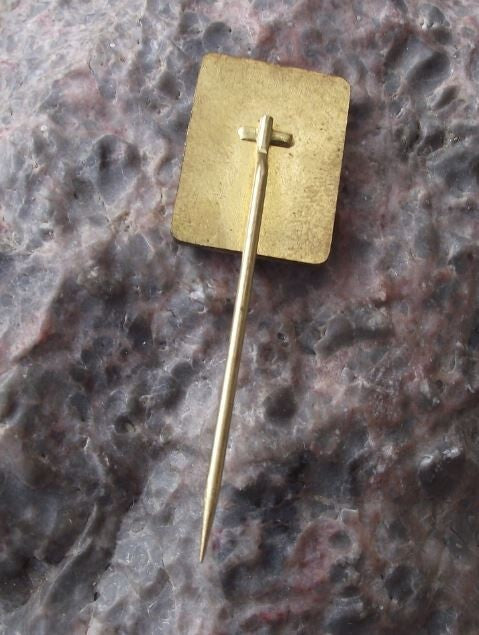 Vintage Czechoslovakia Railway System CSD North West Rail Network Pin Badge - Badgecrazy