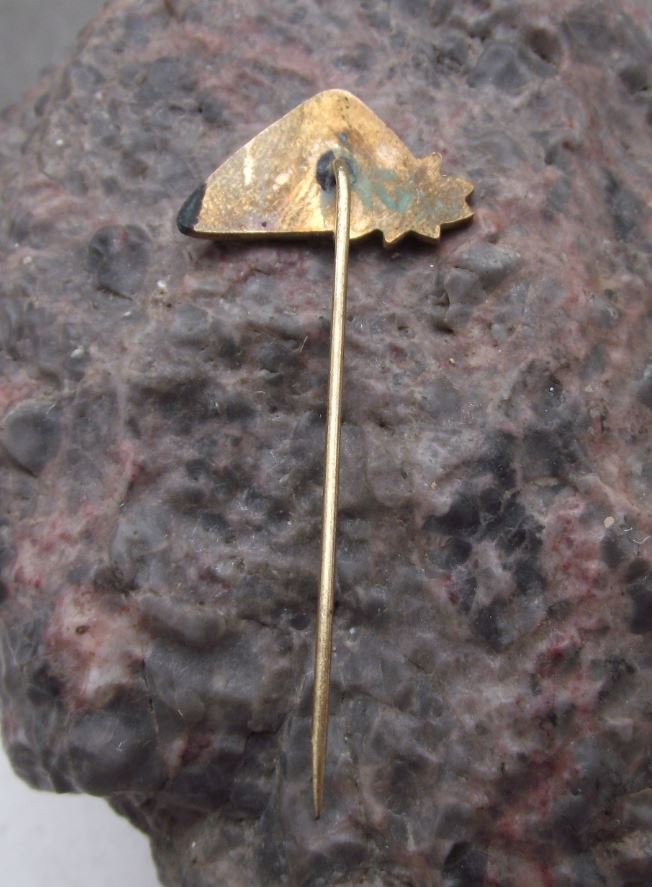 Vintage Praded Mountain 1492m Czechoslovakia Climbers Hiking Souvenier Pin Badge - Badgecrazy