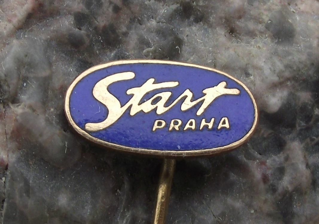 Antique Start Praha Prague Czechoslovakia Football Soccer Club Pin Badge - Badgecrazy