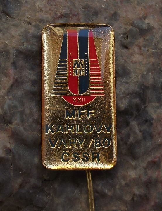 1980 MFF Karlovy Vary Karlsbad International Film Festival Awards Pin Badge - Badgecrazy