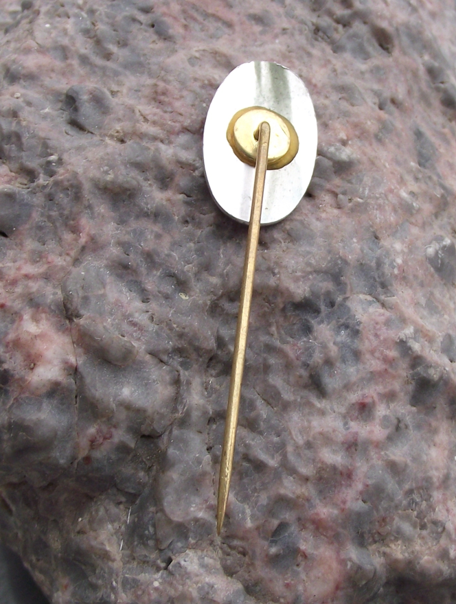 Vintage Radio Ceske Budejovice Transmitter Broadcasting Tower Mast Pin Badge - Badgecrazy
