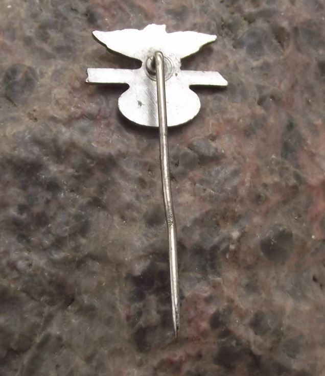 Antique Arendonk PA Belgium Manufacturing Engineering Company Logo Pin Badge - Badgecrazy