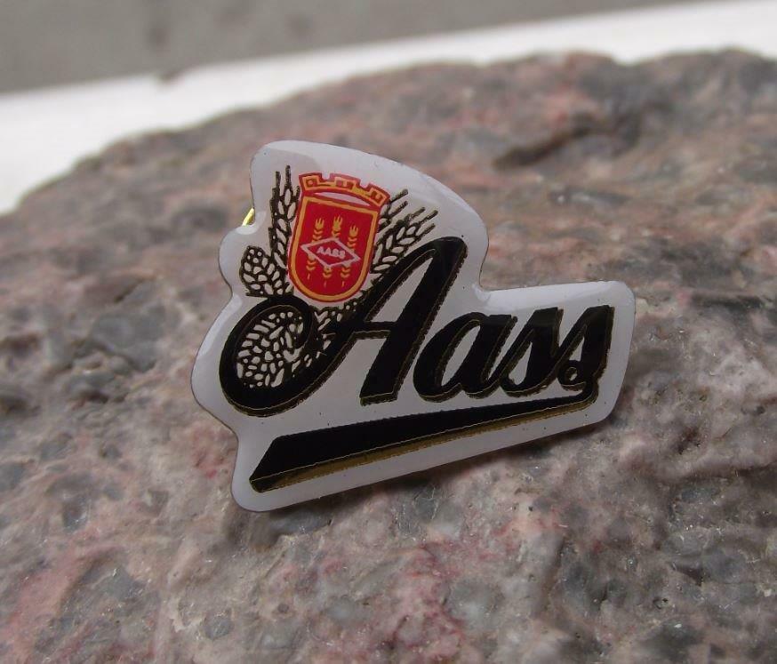 Aas Norway Lager Beer Brewery Advertising Norwegian Logo Tie Hat Pin Badge - Badgecrazy