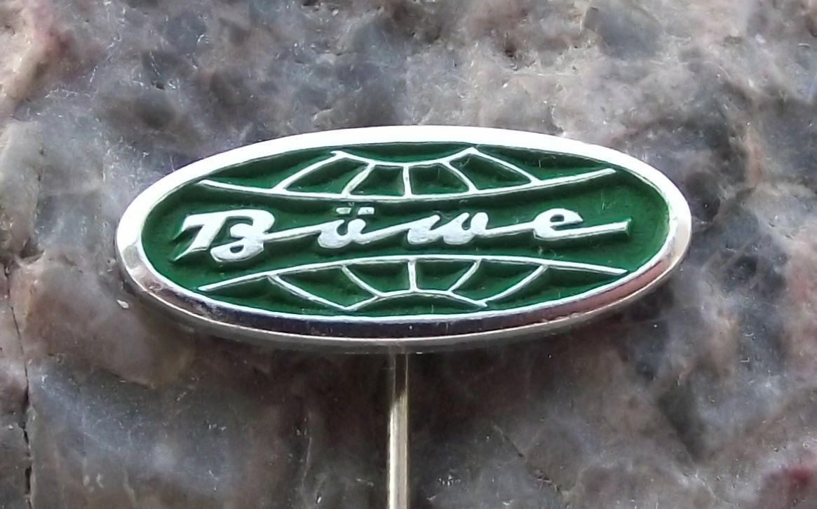 Vintage BOWE BÖWE Systec Engineering East German Germany GDR Oval Logo Pin Badge - Badgecrazy