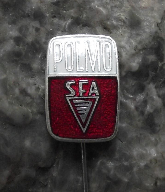 Polmo SFA Polish Motorcycles & Cars Engine Parts Factory Poland Pin Badge - Badgecrazy