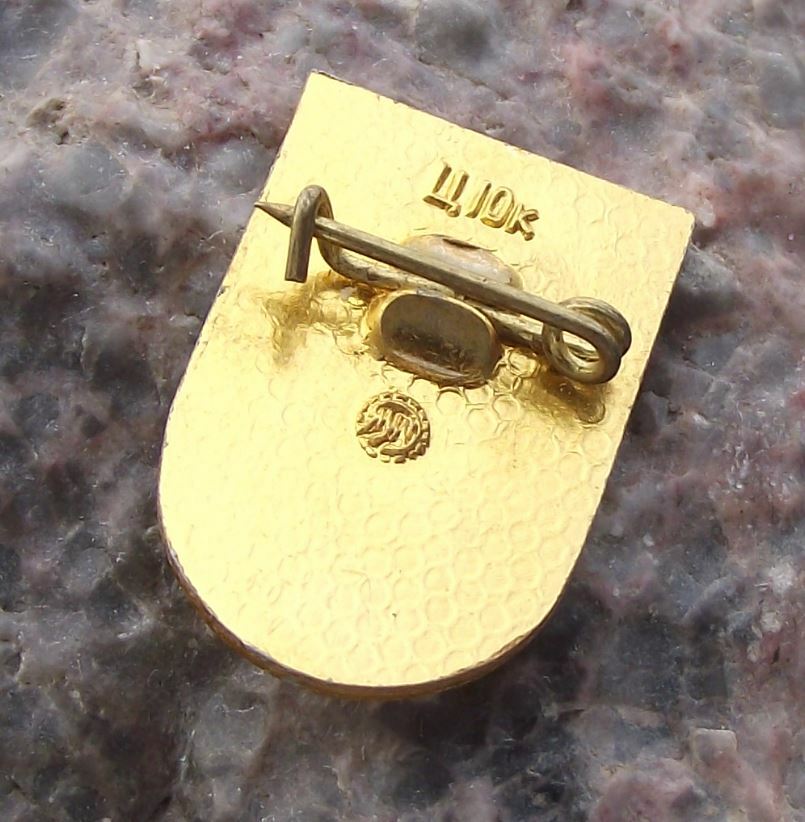 Antique Soviet Union All Russian Exhibition Centre BAHX Museum Lenin Pin Badge - Badgecrazy