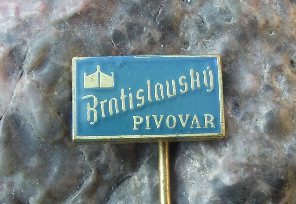 Antique Bratislava Czechoslovakia Brewery Beer Lager Castle Logo Pin Badge - Badgecrazy