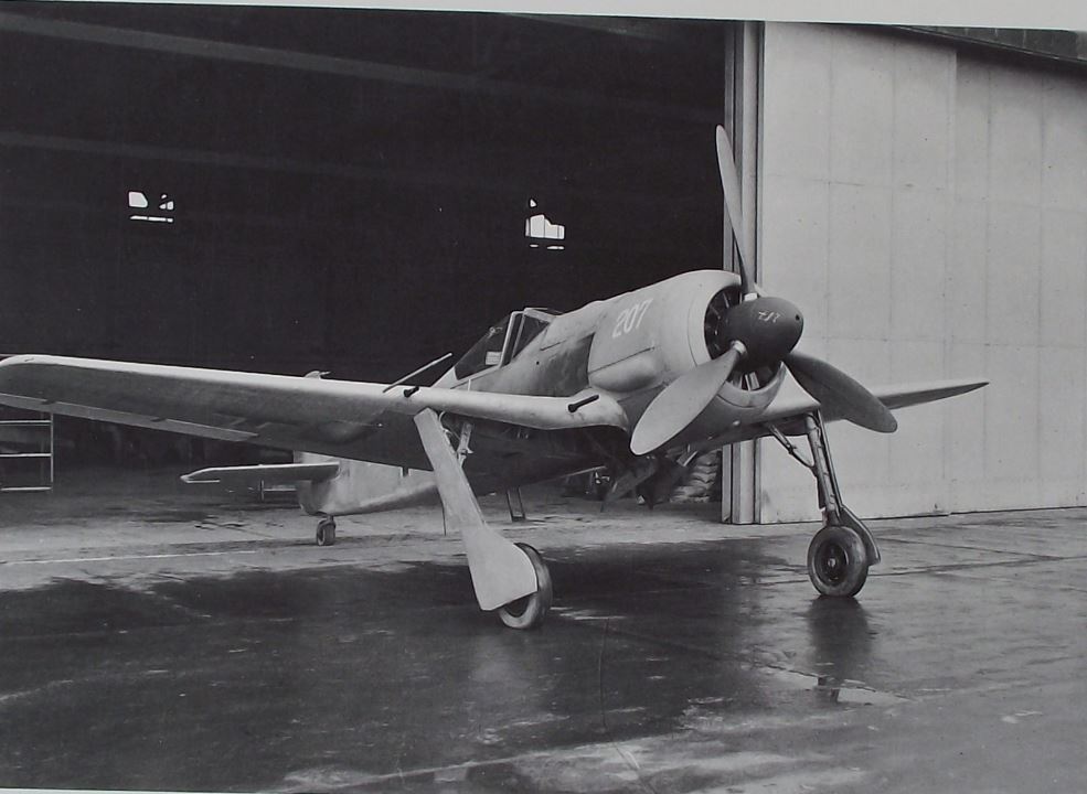 1974 Focke Wulf Fw 190 A-3 Luftwaffe WWII Fighter Aircraft Photographic Plate - Badgecrazy