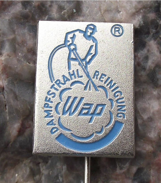 WAP Dampstrahl Reinigung Pressure Washers Company Germany Karcher Pin Badge