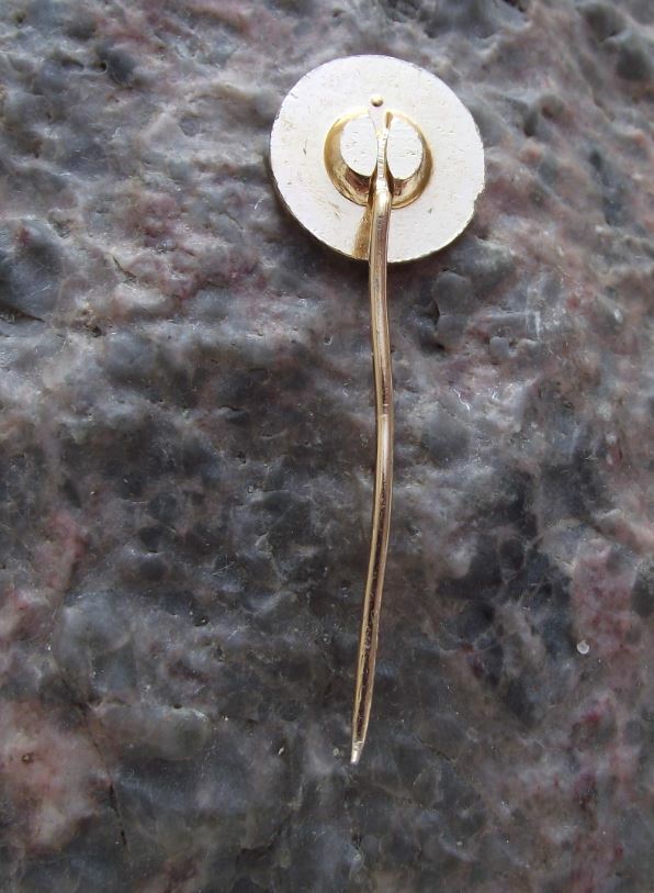 1961 Kladno Czech Coat of Arms 400th Anniversary Heraldic Crest Pin Badge - Badgecrazy