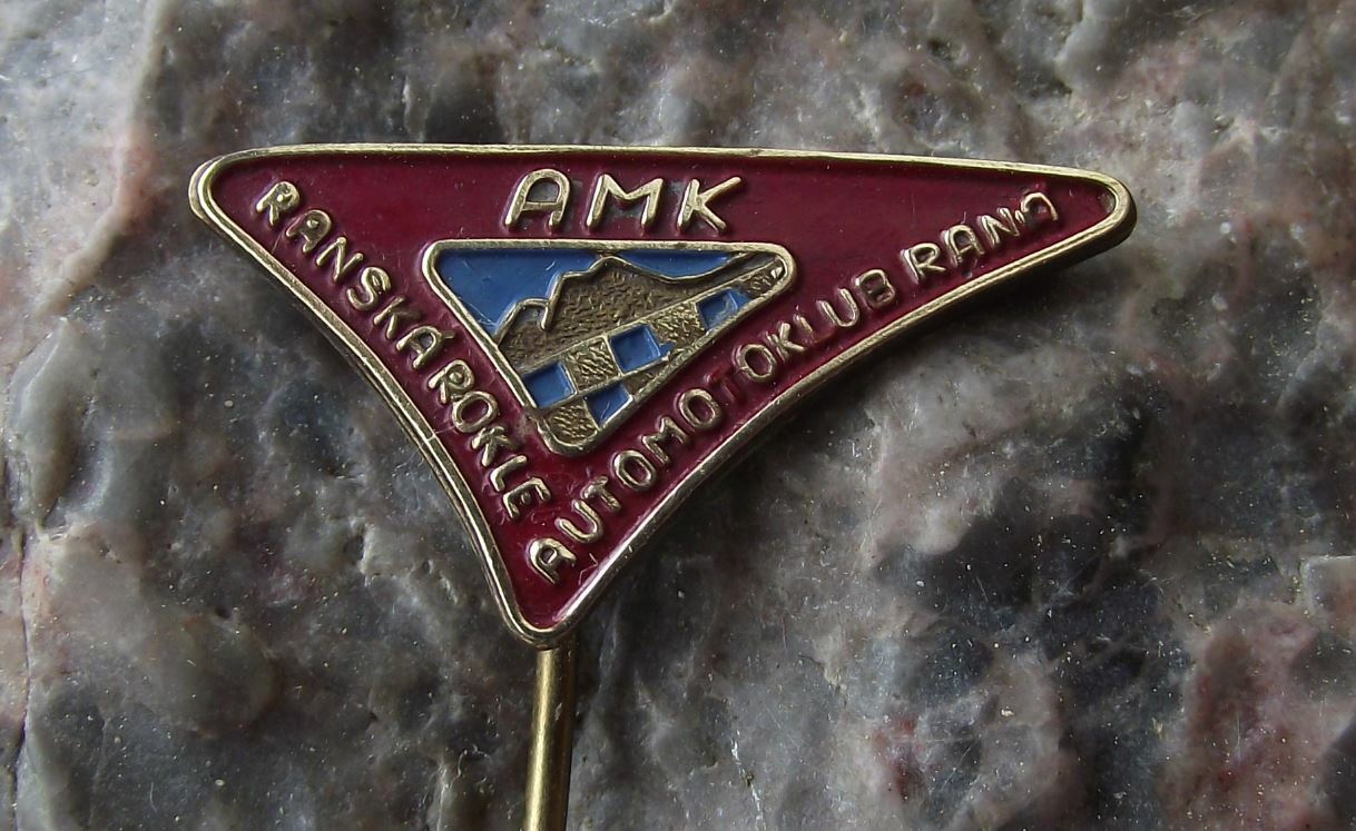Antique Czech Automotoklub AAA Association Car Club AMK Rana Quarry Pin Badge - Badgecrazy
