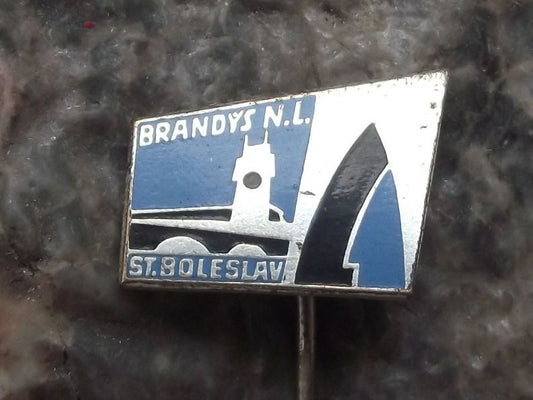 Antique Brandys nad Labem Stara Boleslav Travel Tourist Souvenier Pin Badge - Badgecrazy