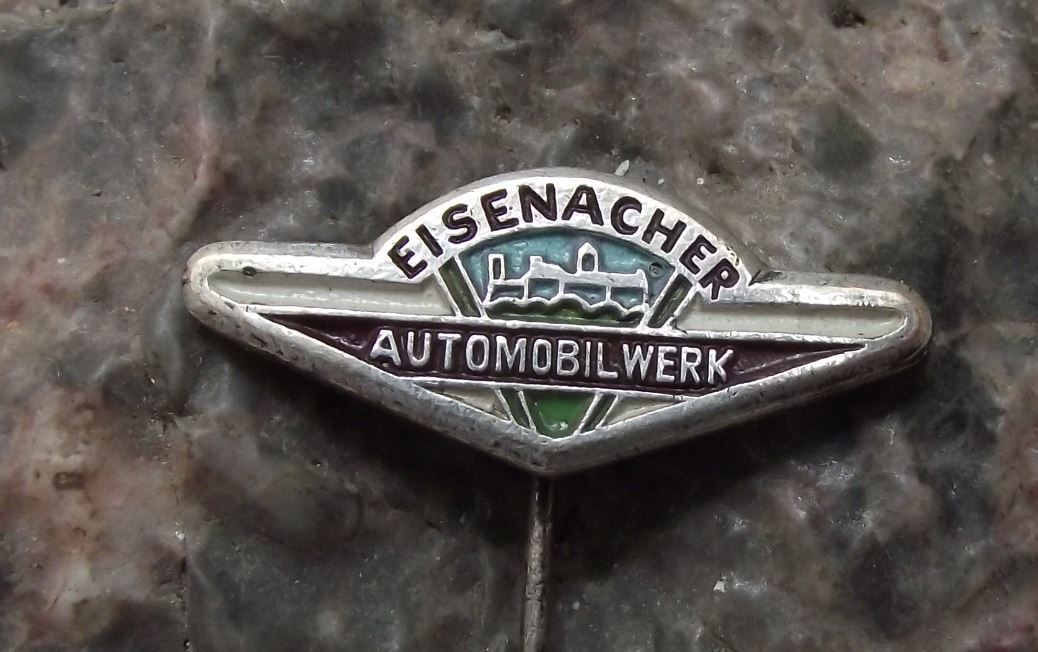 Antique Automobilwerk Eisenach Wartburg Car Autos DDR GDR East Germany Pin Badge - Badgecrazy