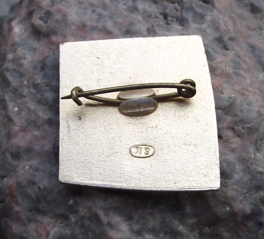 Antique Pskov Soviet Union Ancient Citadel Modern Building Tourist Pin Badge - Badgecrazy