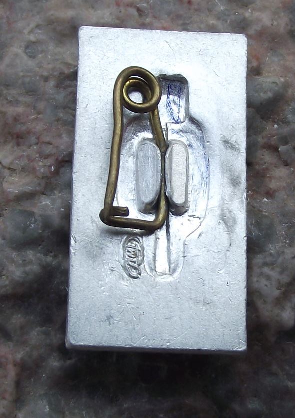 Antique Lenin Russian Soviet Union Communist Party Building Red Square Pin Badge - Badgecrazy